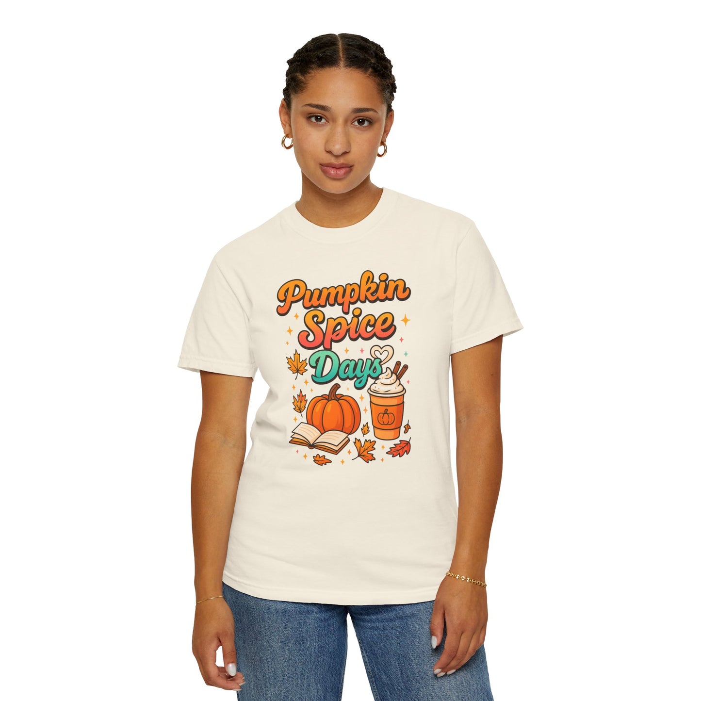 Pumpkin Spice Graphic T-shirt - Halloween Tee