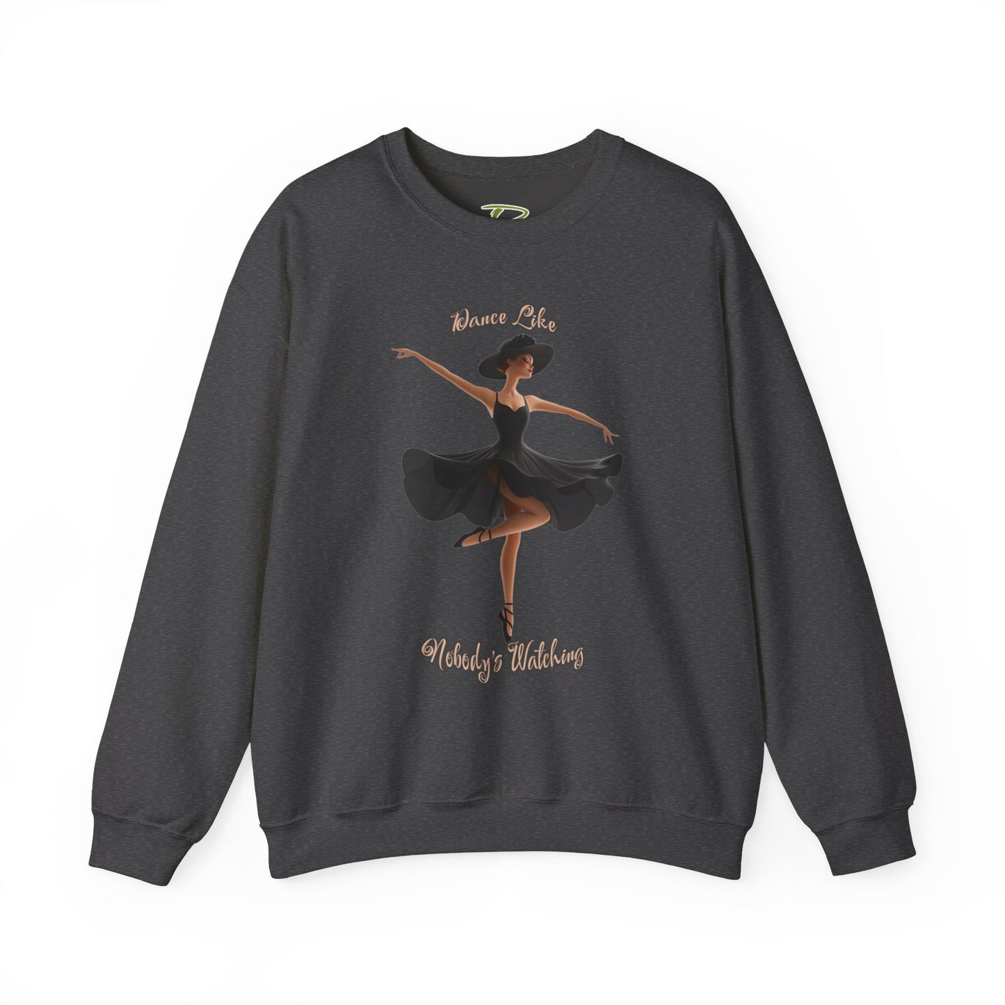 Ballerina Sweatshirt – Women’s Cozy Ballet Crewneck Sweatshirt - Ballerina Valentine Gift