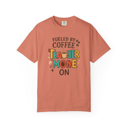 Teacher Coffee T-Shirt | Funny Unisex Teaching Tee | Unisex Back to School Tee