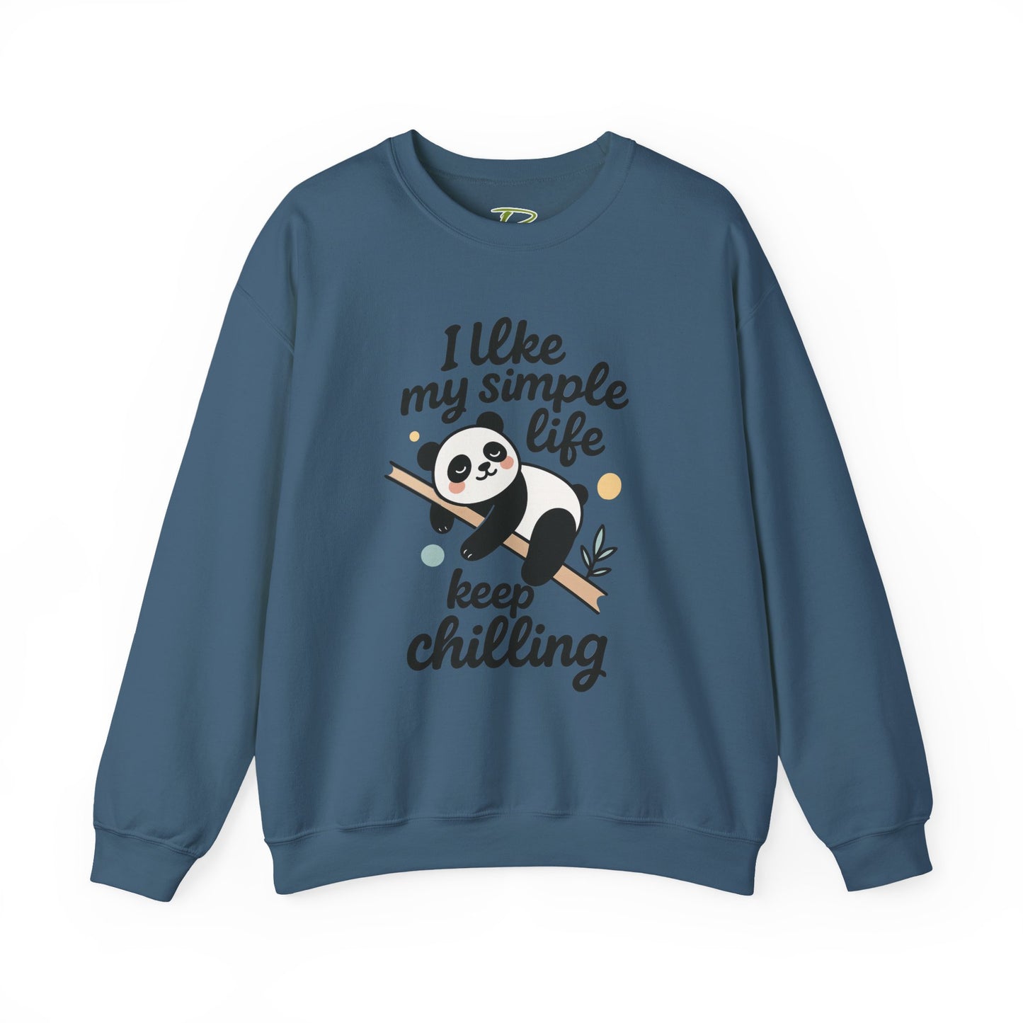 Panda Sweatshirt - Simple Life Graphic Pullover