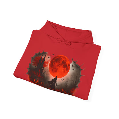 Halloween Hoodie - Cozy Fall Hooded Sweatshirt & Seasonal Gift - Halloween Witch Hoodie - Halloween Costume