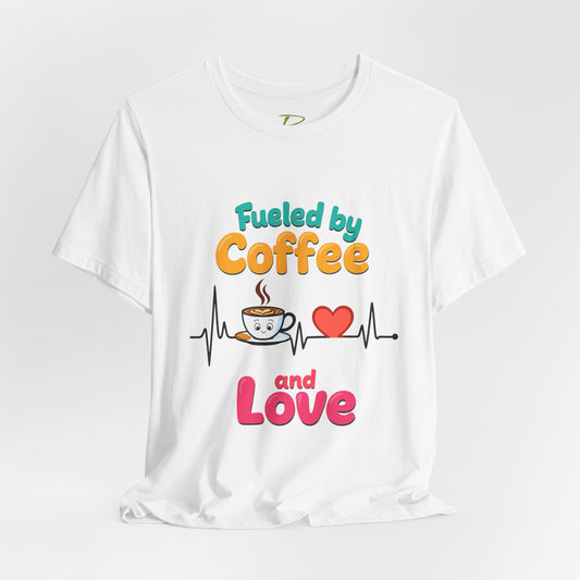 Coffee Lover T-Shirt | Funny Unisex Graphic Tee for Coffee Enthusiasts |  Lightweight fabric Tee