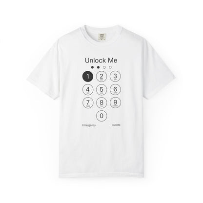 Unlock Me Graphic Tee | Funny Geek Graphic Tee | Tech Humor Shirt