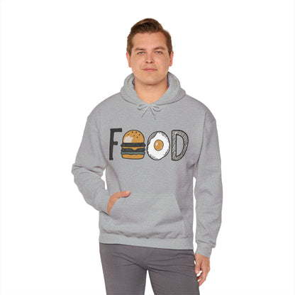 Foodie Hoodie - Casual Hooded Sweatshirt - Fun Gift for Chefs & Food Enthusiasts