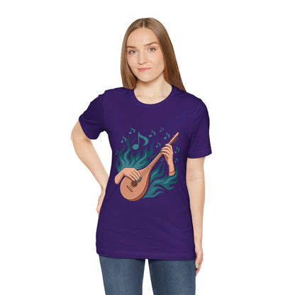 Women's Music Lover T-Shirt | Festival Outfit | Casual Wear Gift |  Lightweight fabric Tee