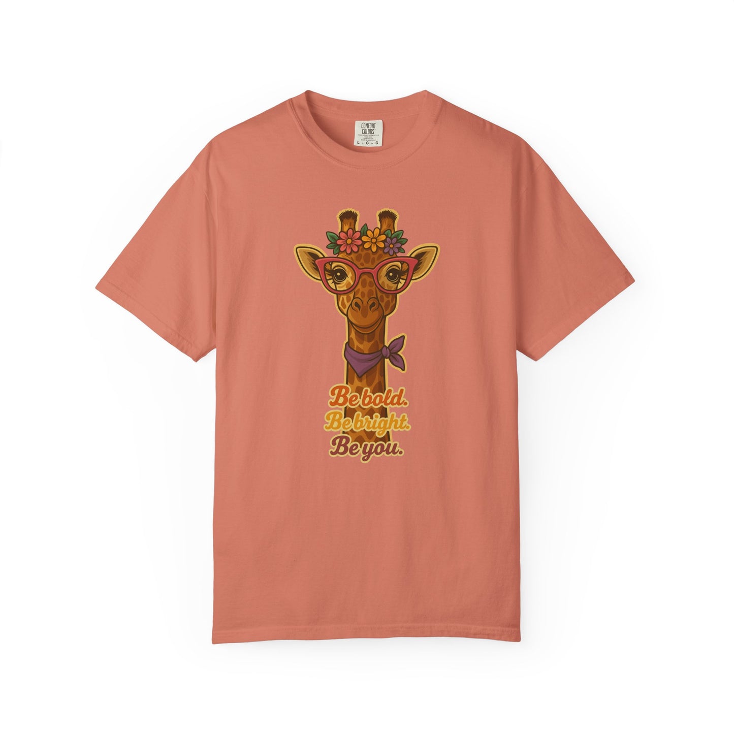 Cute Giraffe T-shirt | Inspirational Women's Graphic Tee