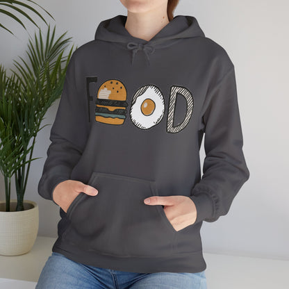 Foodie Hoodie - Casual Hooded Sweatshirt - Fun Gift for Chefs & Food Enthusiasts