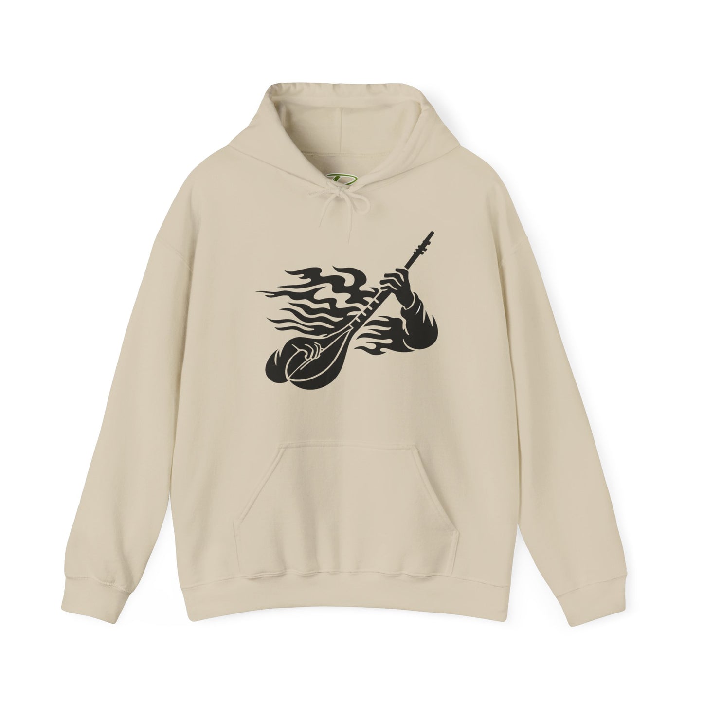 Rock and Roll Hoodie - Music Lovers Hooded Sweatshirt