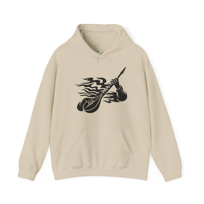 Rock and Roll Hoodie - Music Lovers Hooded Sweatshirt