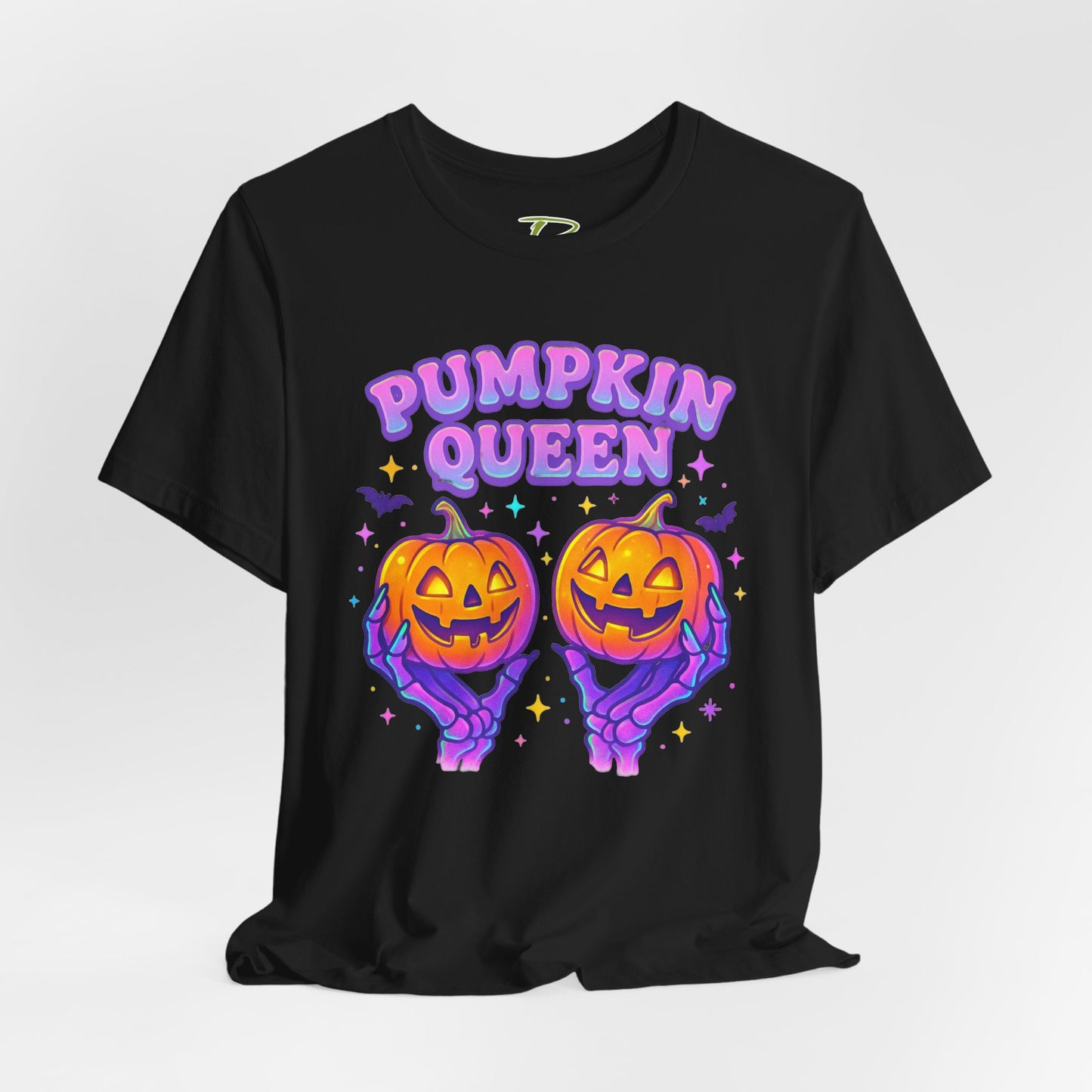 Pumpkin Queen Halloween T-Shirt - Lightweight fabric Tee - Cute Fall Graphic Tee - Spooky Season Outfit