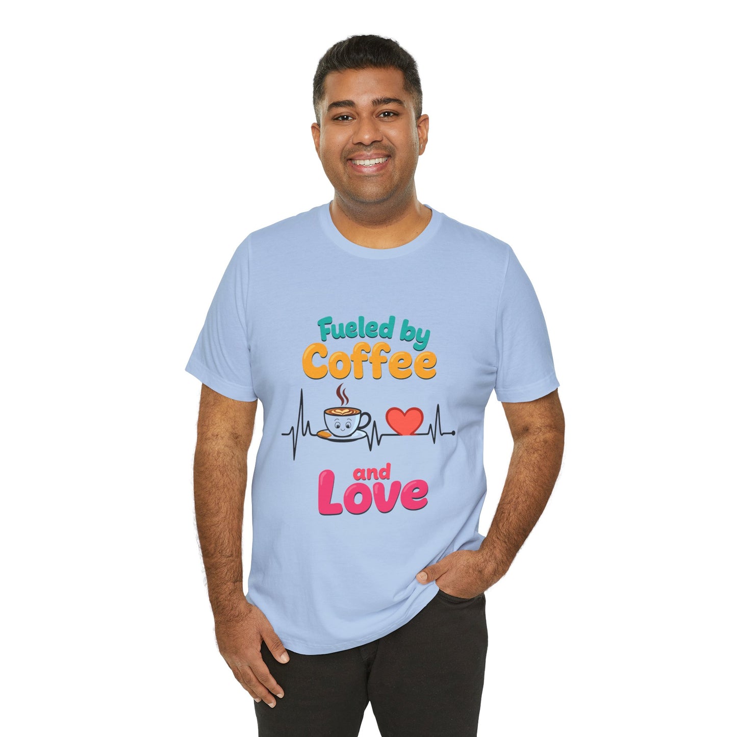 Coffee Lover T-Shirt | Funny Unisex Graphic Tee for Coffee Enthusiasts |  Lightweight fabric Tee