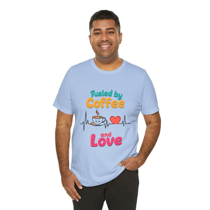 Coffee Lover T-Shirt | Funny Unisex Graphic Tee for Coffee Enthusiasts |  Lightweight fabric Tee