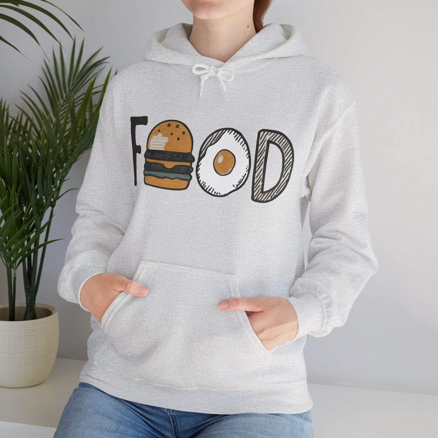Foodie Hoodie - Casual Hooded Sweatshirt - Fun Gift for Chefs & Food Enthusiasts