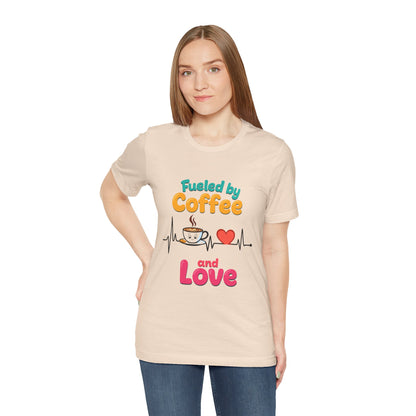 Coffee Lover T-Shirt | Funny Unisex Graphic Tee for Coffee Enthusiasts |  Lightweight fabric Tee