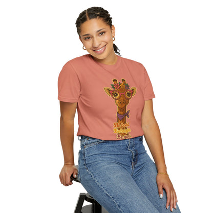 Cute Giraffe T-shirt | Inspirational Women's Graphic Tee