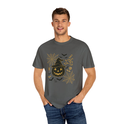 Halloween Pumpkin T-Shirt – Spooky Graphic Tee