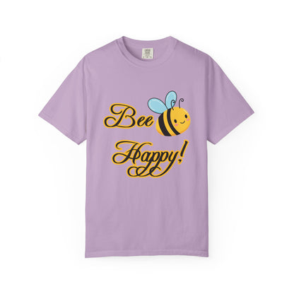 Bee Happy T-shirt | Cute Graphic Tee for Nature Lovers