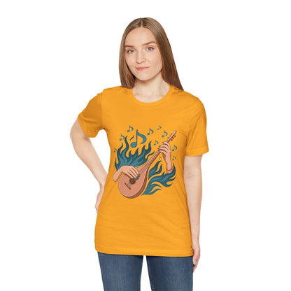 Women's Music Lover T-Shirt | Festival Outfit | Casual Wear Gift |  Lightweight fabric Tee