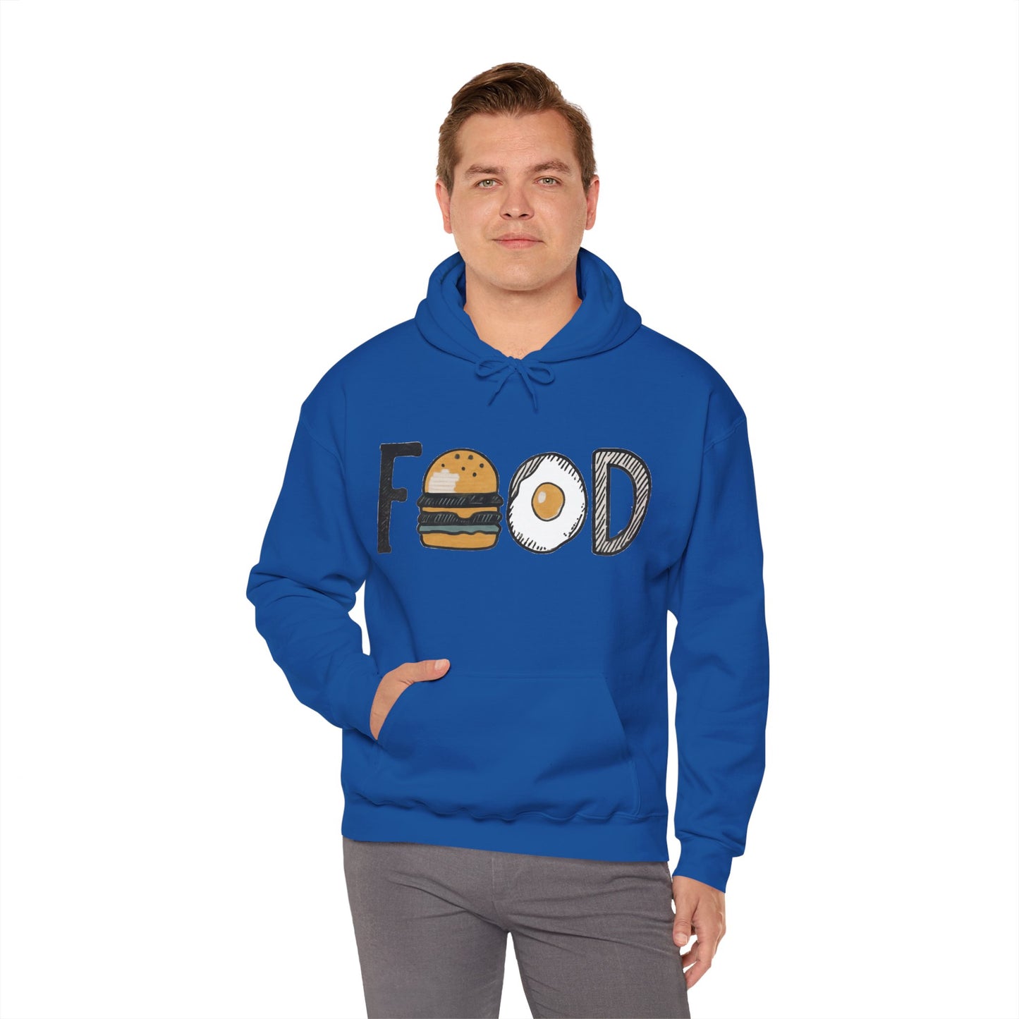Foodie Hoodie - Casual Hooded Sweatshirt - Fun Gift for Chefs & Food Enthusiasts