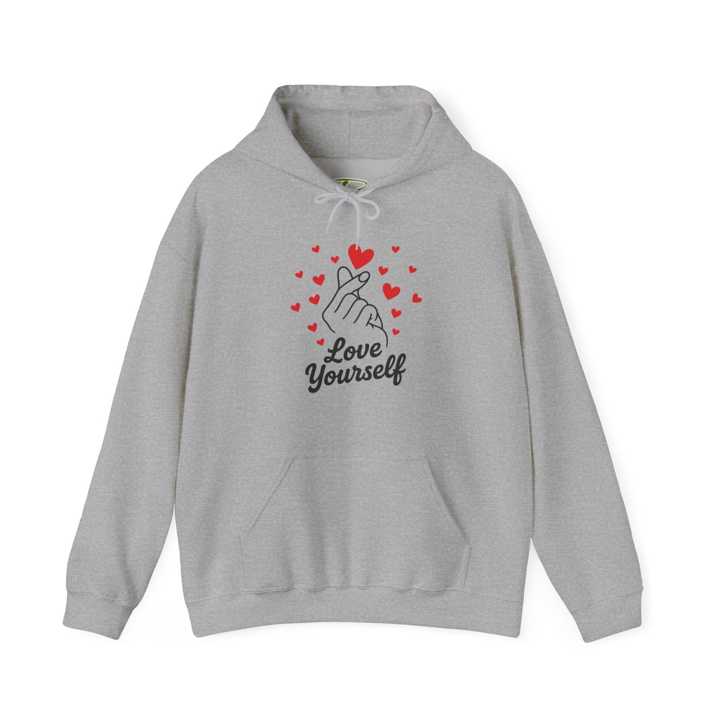 Love Yourself Hoodie – Motivational Hooded Sweatshirt