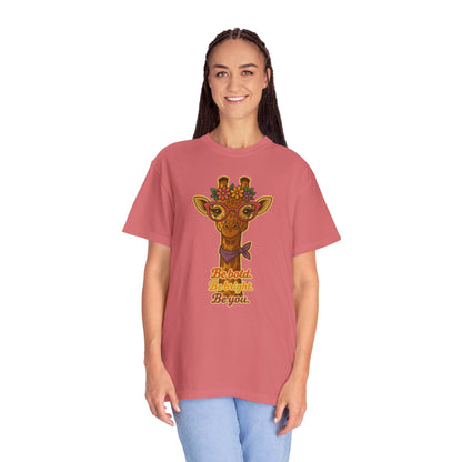 Cute Giraffe T-shirt | Inspirational Women's Graphic Tee