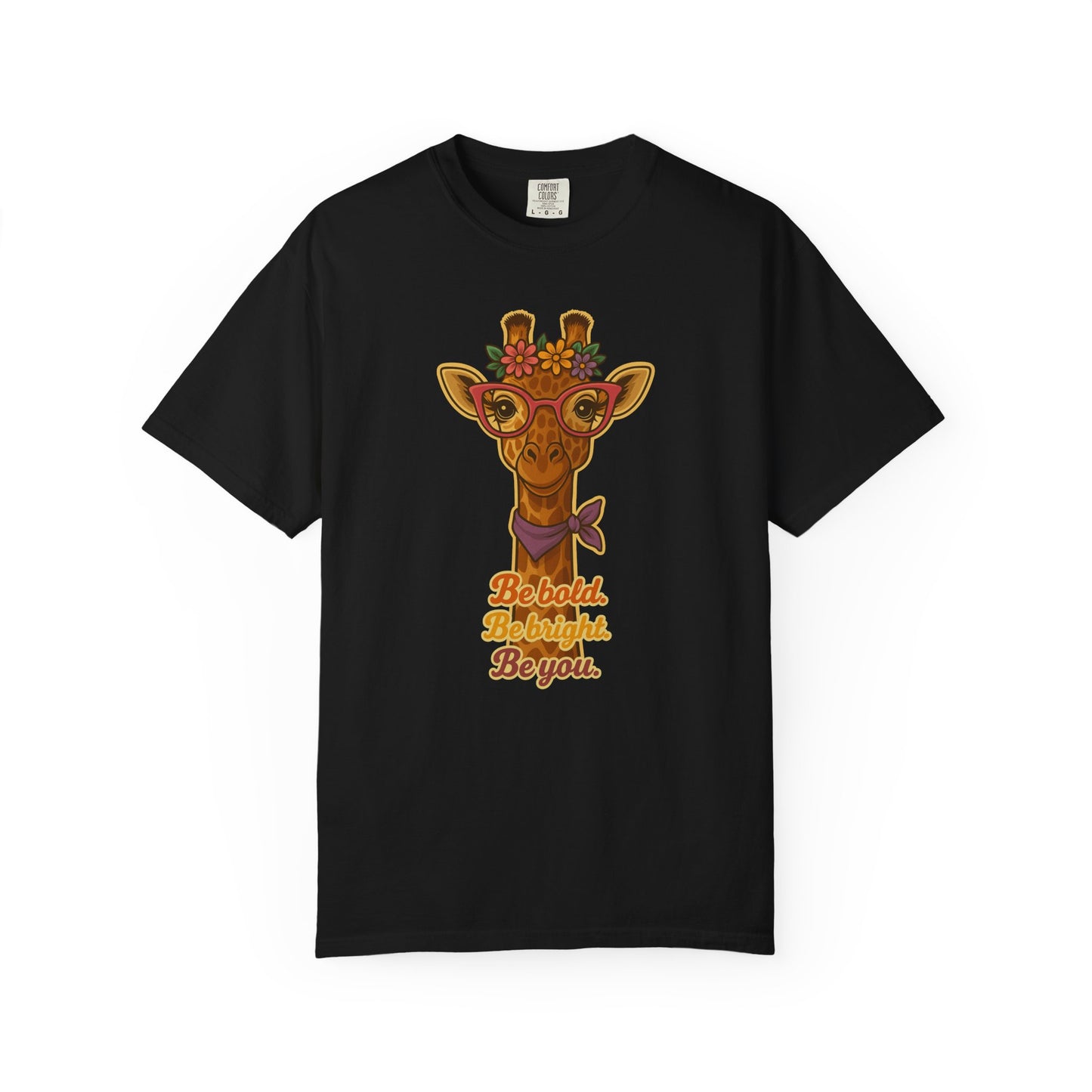 Cute Giraffe T-shirt | Inspirational Women's Graphic Tee