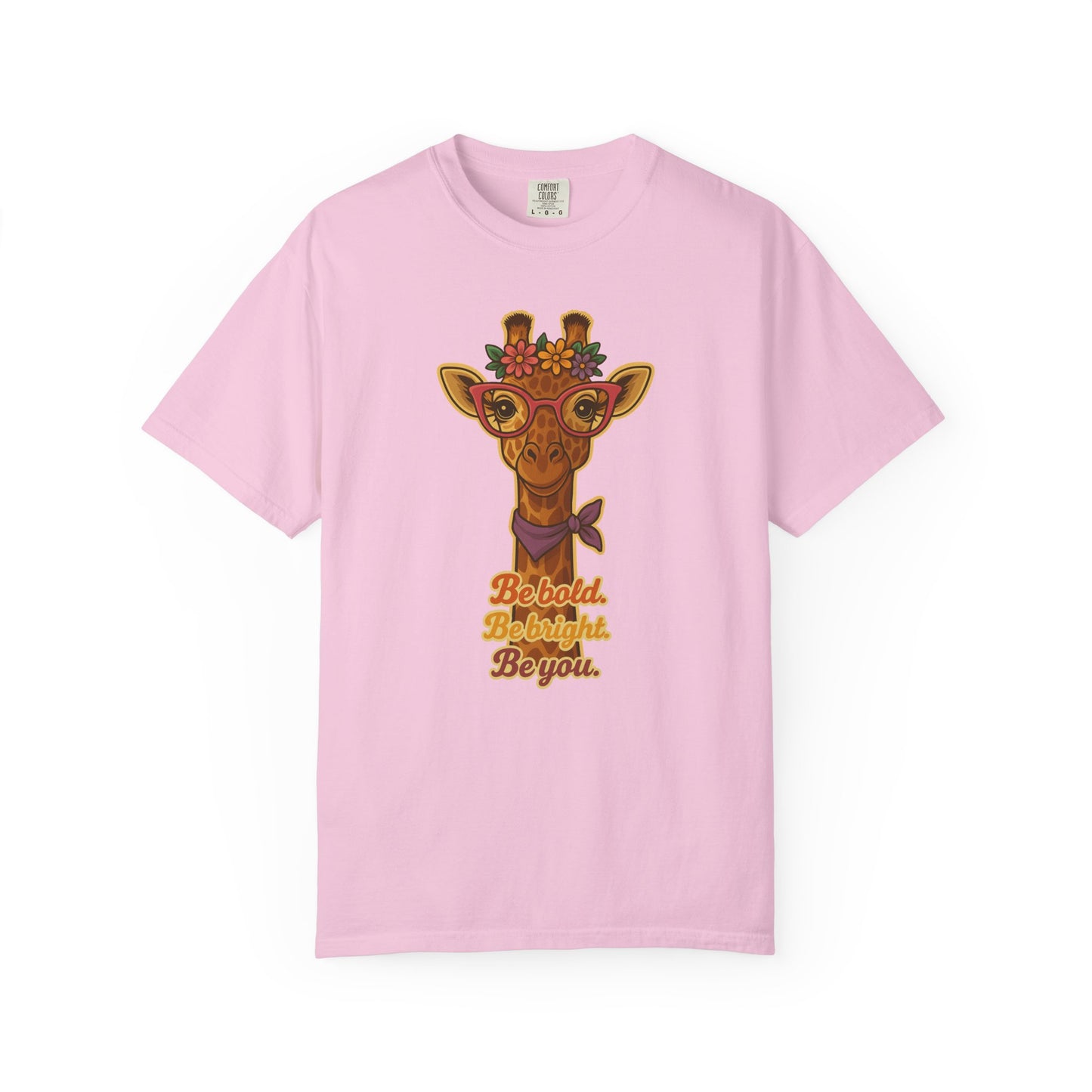 Cute Giraffe T-shirt | Inspirational Women's Graphic Tee