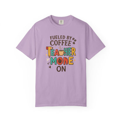 Teacher Coffee T-Shirt | Funny Unisex Teaching Tee | Unisex Back to School Tee