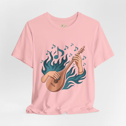 Women's Music Lover T-Shirt | Festival Outfit | Casual Wear Gift |  Lightweight fabric Tee