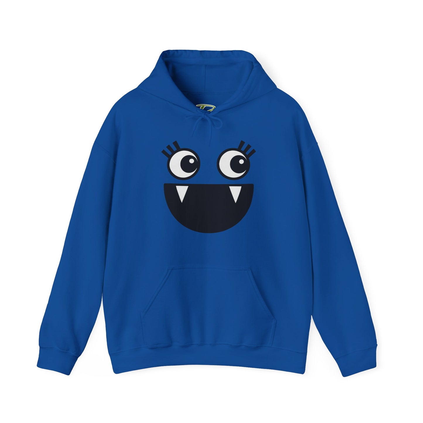 Cartoon Hoodie - Funny Monster Face Hoodie for Women