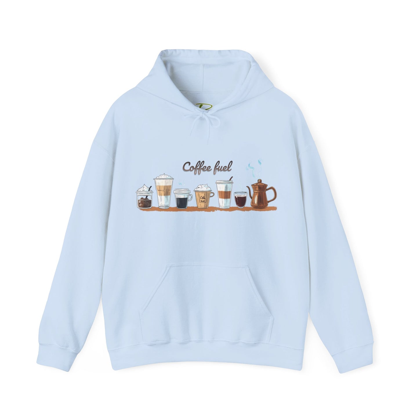 Coffee Hoodie - Unisex Coffee-Themed Hooded Sweatshirt - Cozy Sweatshirt for Coffee Lovers