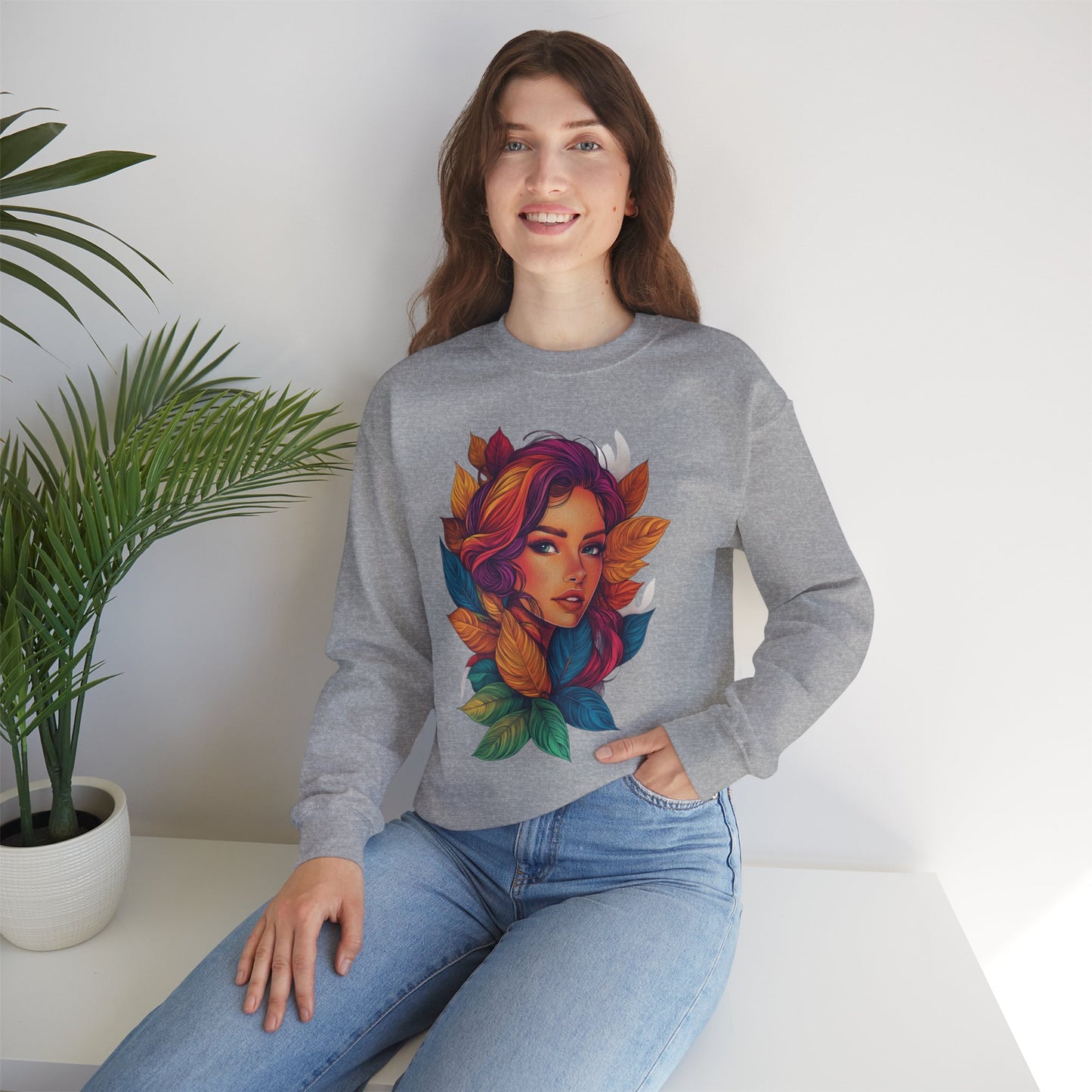 Fall Sweatshirt - Women's Fall Fashion - Seasonal Gift for Her