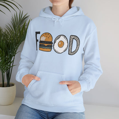 Foodie Hoodie - Casual Hooded Sweatshirt - Fun Gift for Chefs & Food Enthusiasts
