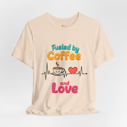 Coffee Lover T-Shirt | Funny Unisex Graphic Tee for Coffee Enthusiasts |  Lightweight fabric Tee