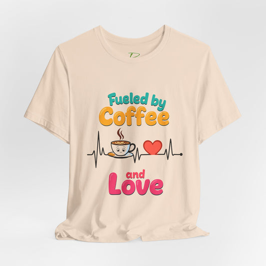 Coffee Lover T-Shirt | Funny Unisex Graphic Tee for Coffee Enthusiasts |  Lightweight fabric Tee