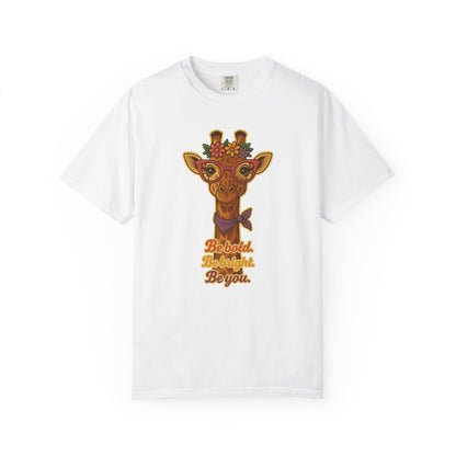 Cute Giraffe T-shirt | Inspirational Women's Graphic Tee