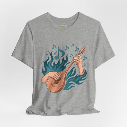 Women's Music Lover T-Shirt | Festival Outfit | Casual Wear Gift |  Lightweight fabric Tee
