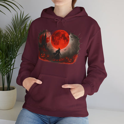 Halloween Hoodie - Cozy Fall Hooded Sweatshirt & Seasonal Gift - Halloween Witch Hoodie - Halloween Costume