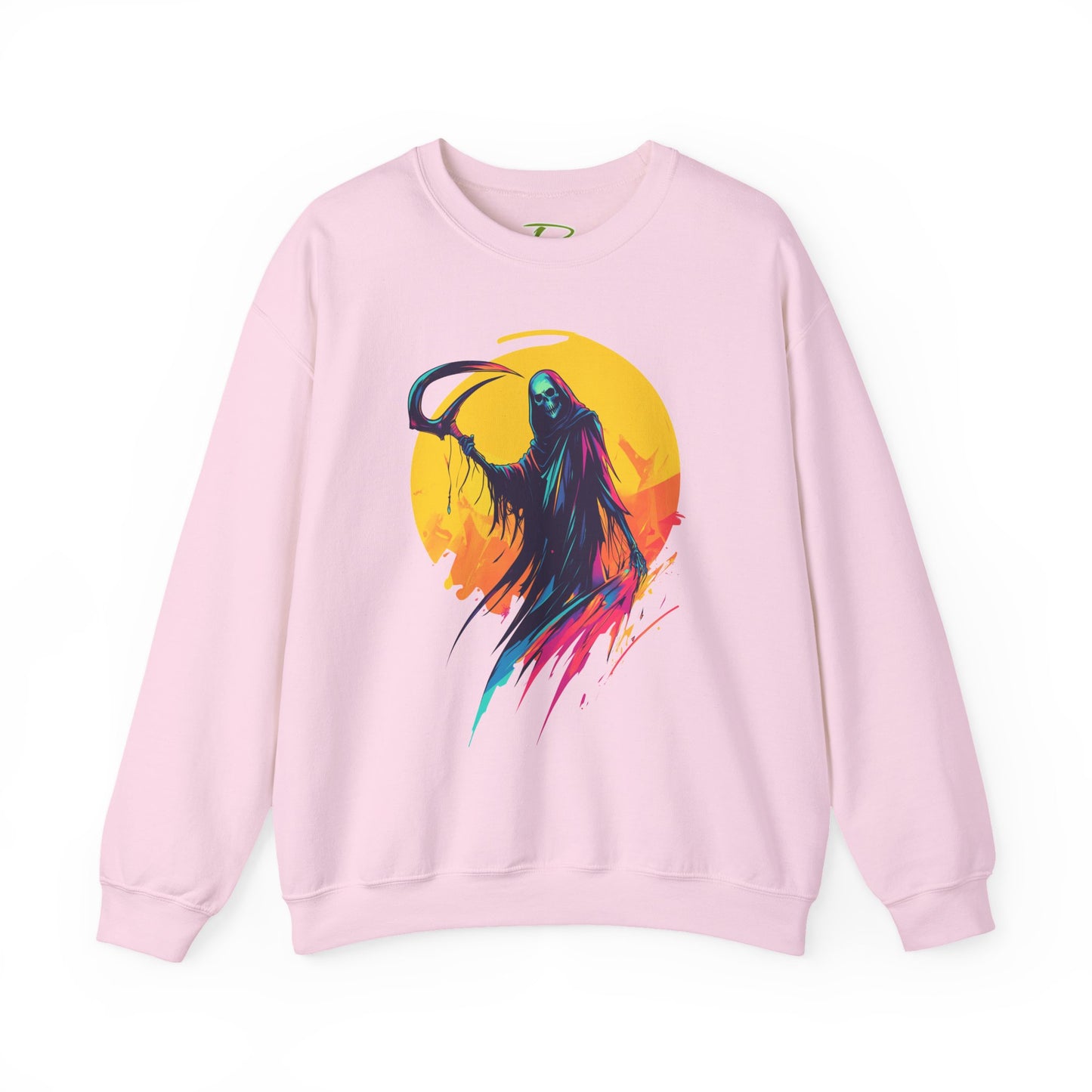 Grim Reaper Halloween Sweatshirt – Spooky Crewneck - Cozy Fall Outfit