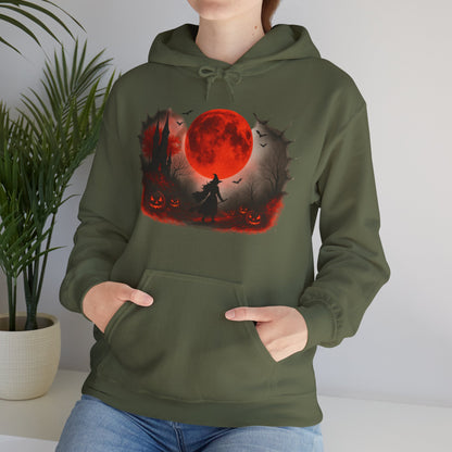 Halloween Hoodie - Cozy Fall Hooded Sweatshirt & Seasonal Gift - Halloween Witch Hoodie - Halloween Costume