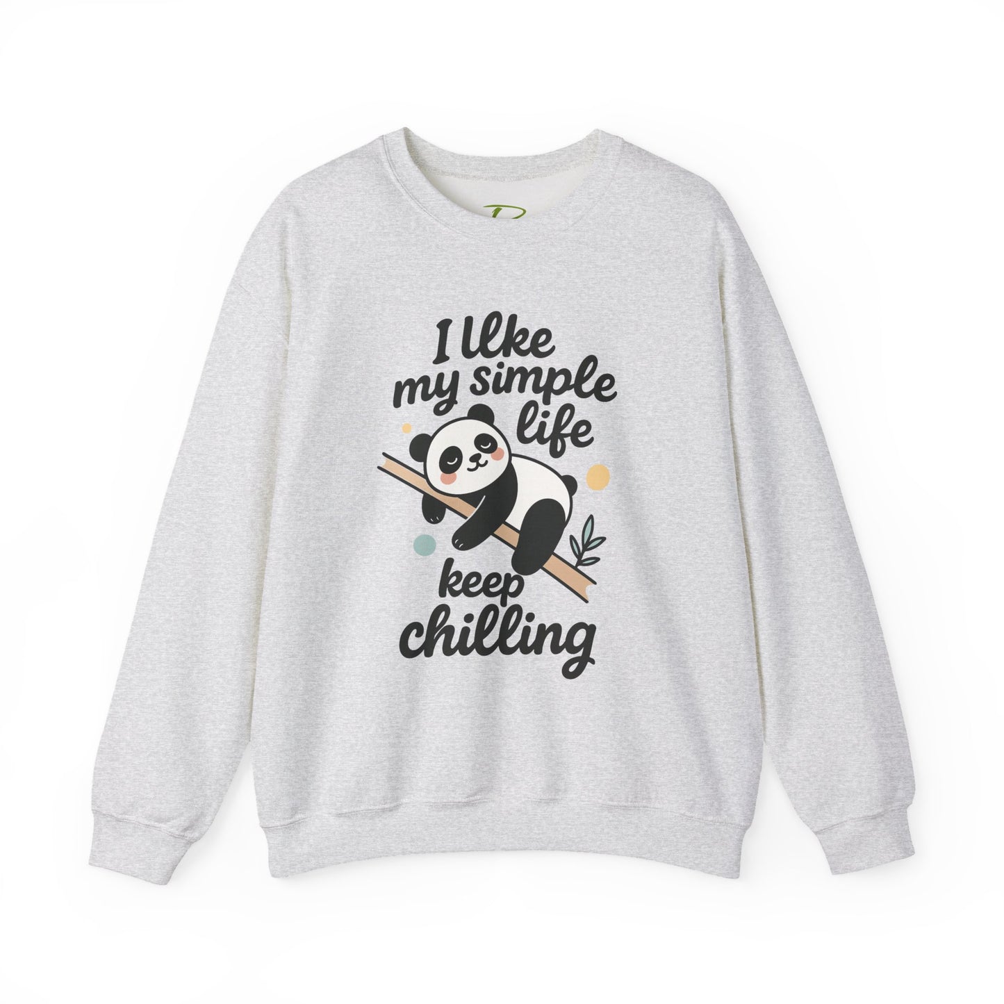 Panda Sweatshirt - Simple Life Graphic Pullover