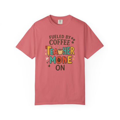 Teacher Coffee T-Shirt | Funny Unisex Teaching Tee | Unisex Back to School Tee