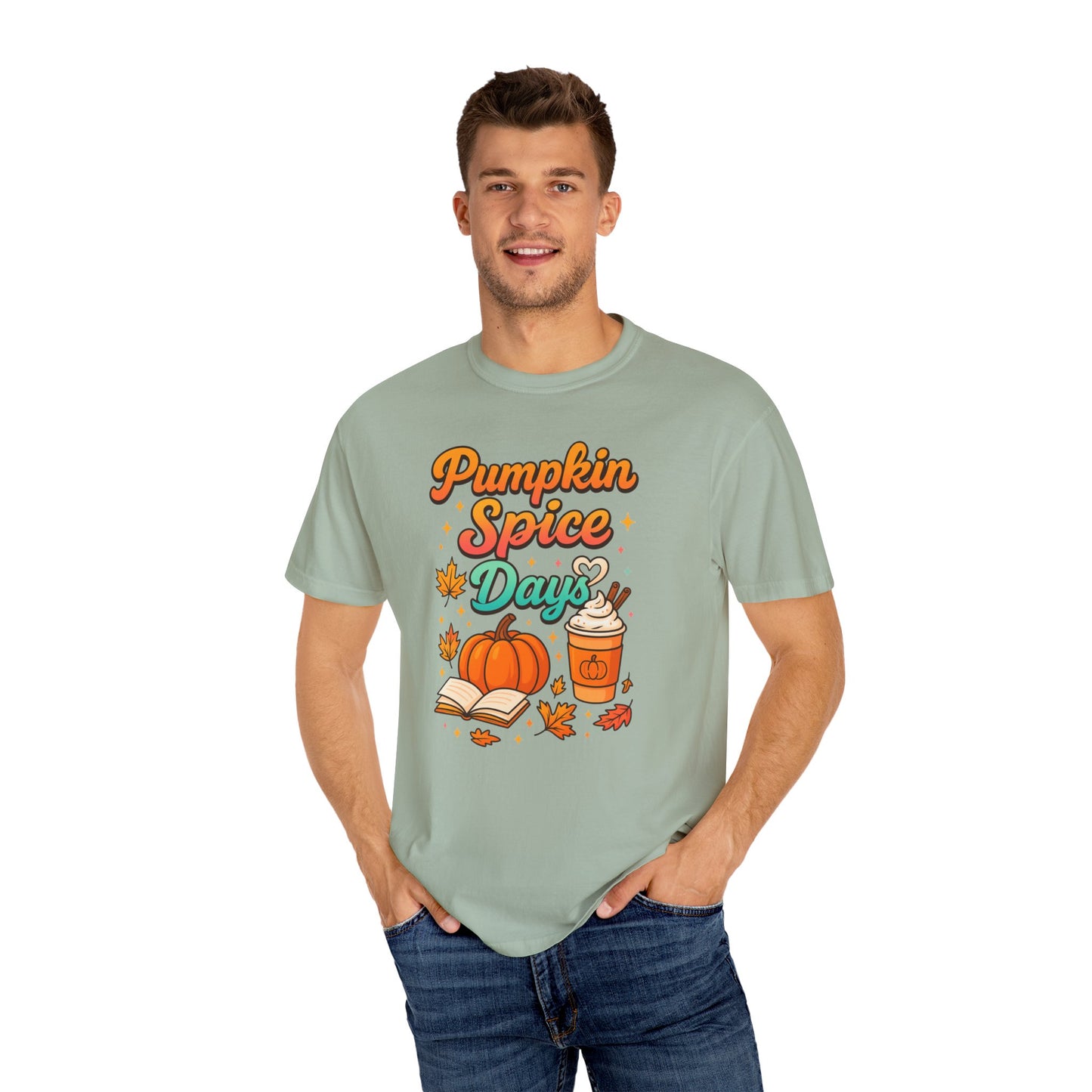 Pumpkin Spice Graphic T-shirt - Halloween Tee