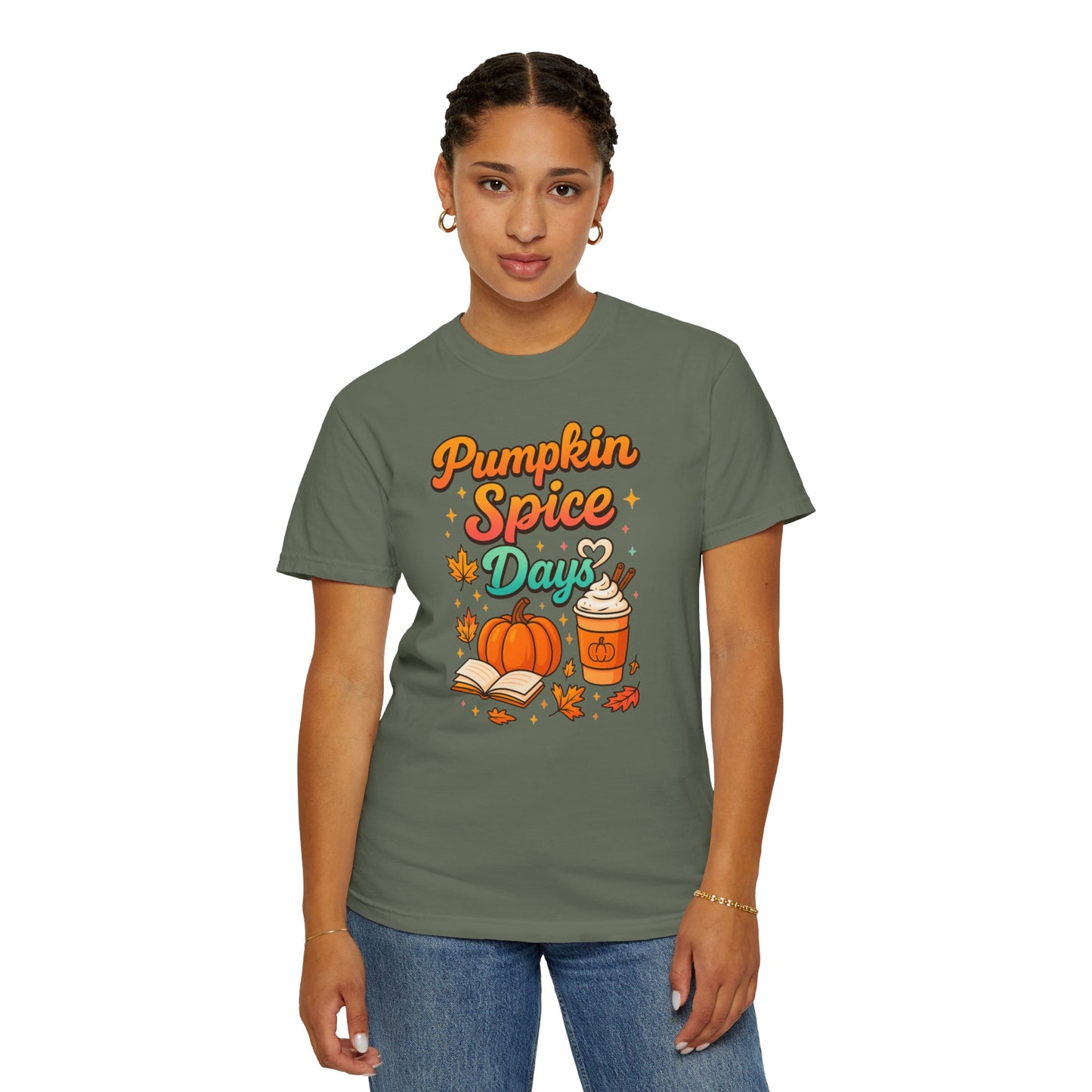 Pumpkin Spice Graphic T-shirt - Halloween Tee