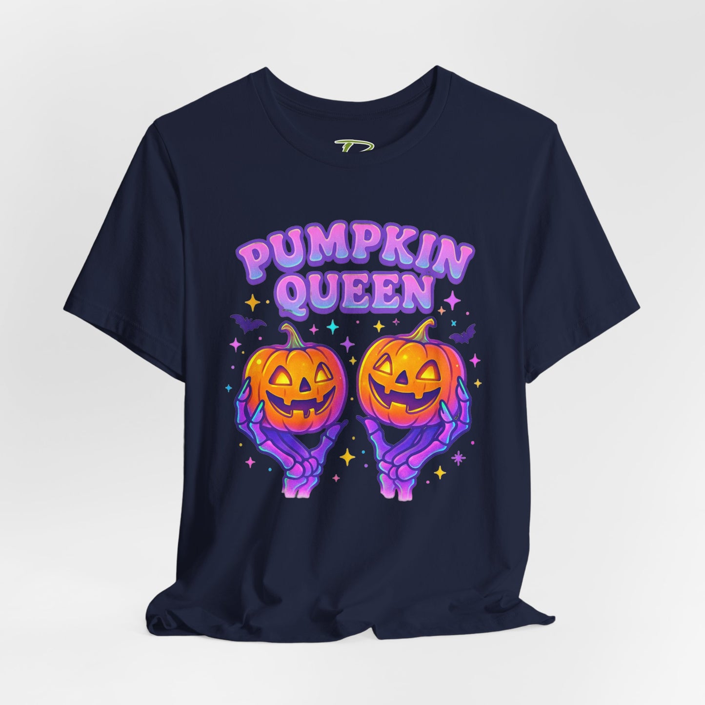 Pumpkin Queen Halloween T-Shirt - Lightweight fabric Tee - Cute Fall Graphic Tee - Spooky Season Outfit