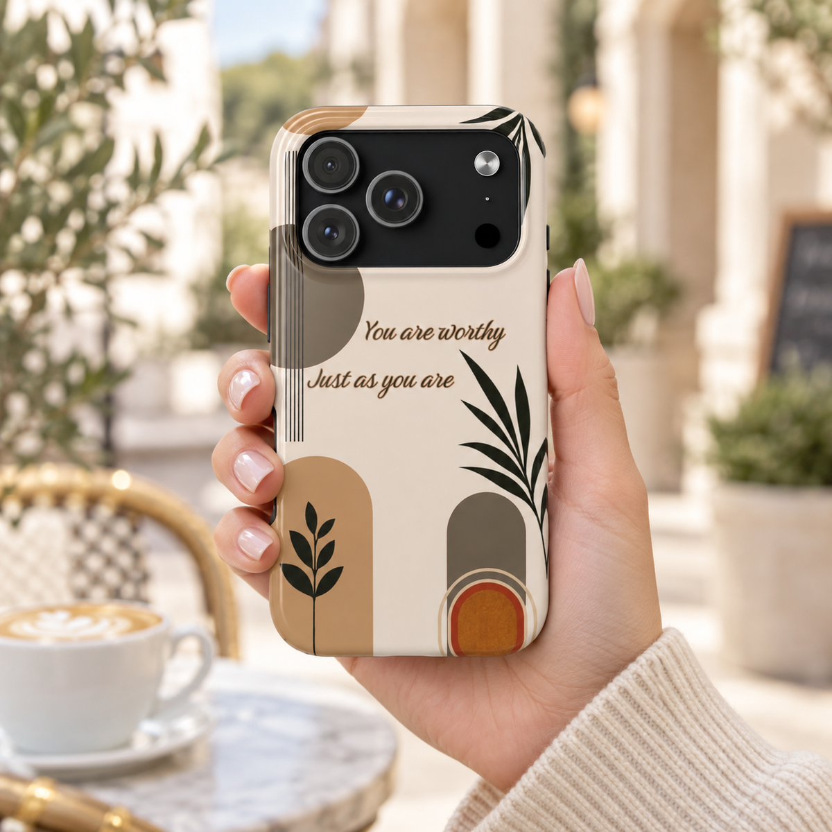 Personalized Abstract Phone Protect
