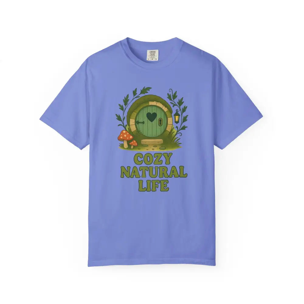 Cozy Natural Life T-Shirt Flo Blue / S T-Shirt
