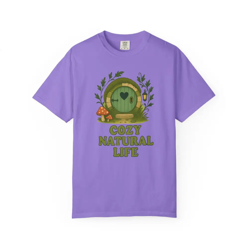 Cozy Natural Life T-Shirt Violet / S T-Shirt