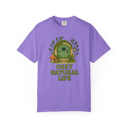Cozy Natural Life T-Shirt Violet / S T-Shirt